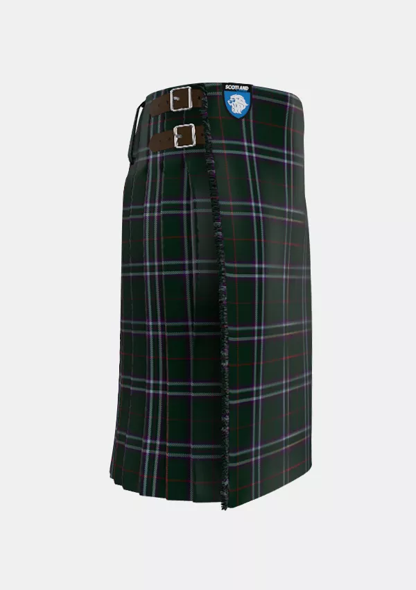 Traditional_Devlin_David_Roddie_Tartan_13911_kilt_right_image_with_pleated_design_and_adjustable_buckles_for_men
