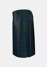 Traditional_Devlin_Patrick_Tartan_12666_kilt_left_image_with_pleated_design_and_adjustable_buckles_for_men