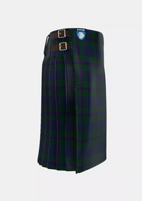 Traditional_Devlin_Patrick_Tartan_12666_kilt_right_image_with_pleated_design_and_adjustable_buckles_for_men