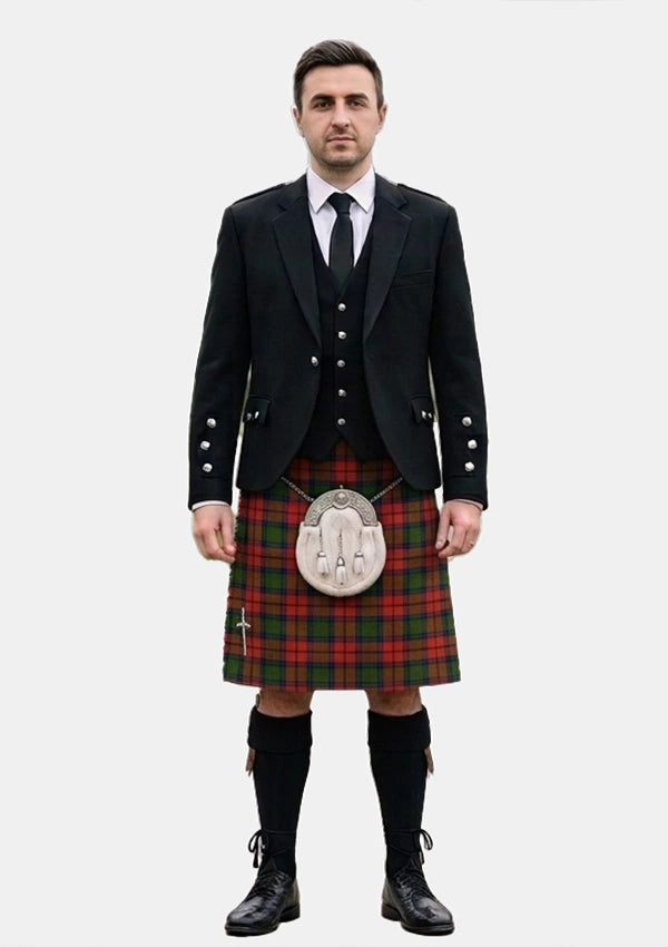Traditional_Dickie_Tartan_4192_Kilt_and_Argyle_Jacket_Kilt_Outfits_front_image