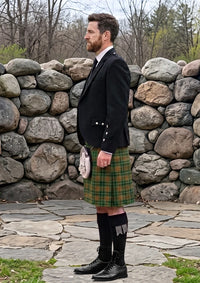 Traditional_Dixon_Clyde_Tartan_10966_Kilt_and_Argyle_Jacket_Kilt_Outfit_left_image
