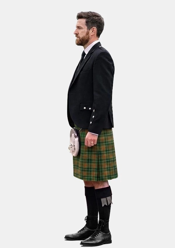 Traditional_Dixon_Clyde_Tartan_10966_Kilt_and_Argyle_Jacket_Kilt_Outfits_left_image