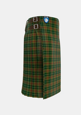 Traditional_Dixon_Clyde_Tartan_10966_kilt_right_image_with_pleated_design_and_adjustable_buckles_for_men