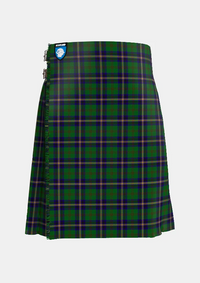 Traditional_Dodd_of_Branford_Tartan_4686_kilt_front_image_with_pleated_design_and_adjustable_buckles_for_men