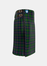 Traditional_Dodd_of_Branford_Tartan_4686_kilt_right_image_with_pleated_design_and_adjustable_buckles_for_men