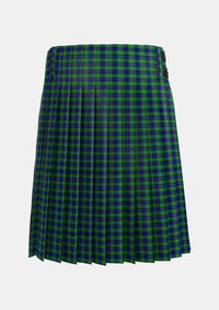 Traditional_Douglas_2_Tartan_1034_kilt_back_image_with_pleated_design_and_adjustable_buckles_for_men