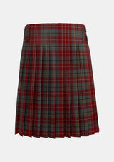 Traditional_Douglas_Ancient_Red_Tartan_4701_kilt_back_image_with_pleated_design_and_adjustable_buckles_for_men