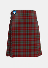 Traditional_Douglas_Ancient_Red_Tartan_4701_kilt_front_image_with_pleated_design_and_adjustable_buckles_for_men