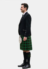 Traditional_Douglas_Black_Tartan_1029_Kilt_and_Argyle_Jacket_Kilt_Outfits_left_image