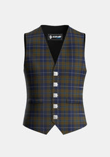 Traditional_Douglas_Brown_Tartan_2523_Waistcoat_front_image