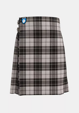 Traditional_Douglas_Gray_Tartan_kilt_front_image_with_pleated_design_and_adjustable_buckles_for_men