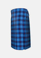 Traditional_Douglas_Variation_Tartan_1755_kilt_left_image_with_pleated_design_and_adjustable_buckles_for_men