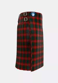 Traditional_Douglas_of_Roxburgh_tartan_kilt_right_image_with_pleated_design_and_adjustable_buckles_for_men
