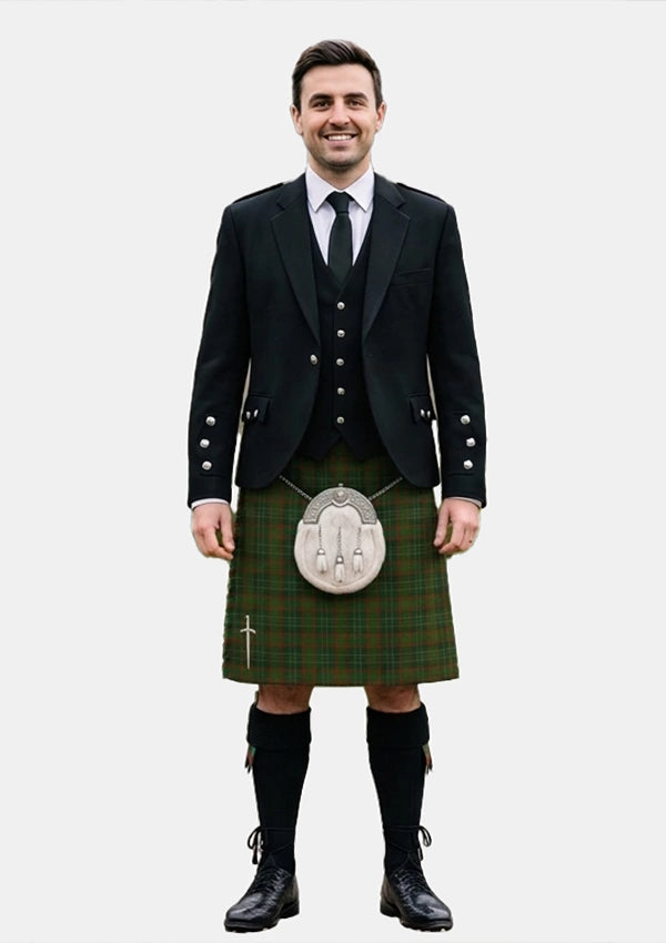 Traditional_Doyle_tartan_2511_Kilt_and_Argyle_Jacket_Kilt_Outfits_front_image