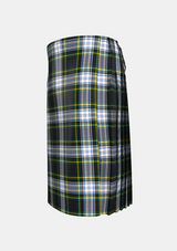 Traditional_Dress_Gordon_tartan_left_image_with_pleated_design_and_adjustable_buckles_for_men