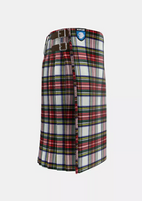 Traditional_Dress_Stewart_Tartan_kilt_right_image_with_pleated_design_and_adjustable_buckles_for_men