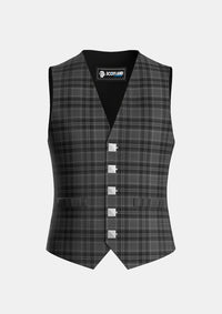 Traditional_Drummond_Grey_Tartan_1125_Waistcoat_front_image