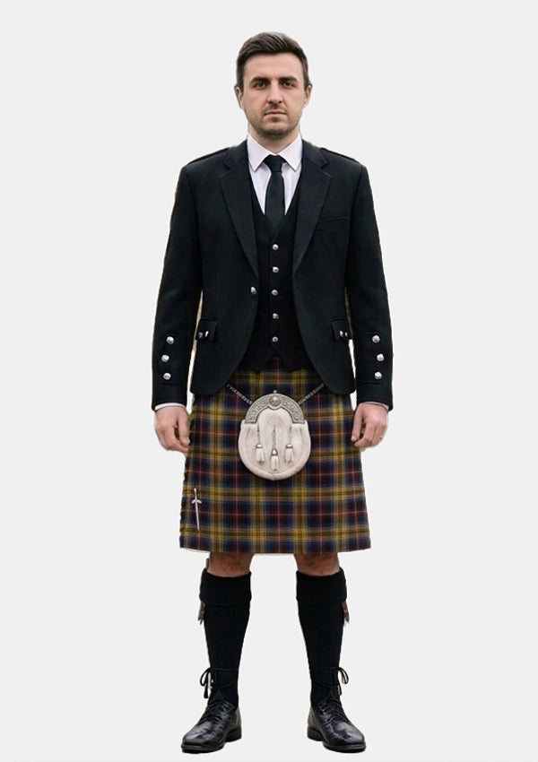 Traditional_Dublin_County_Crest_Range_Tartan_Kilt_and_Argyle_Jacket_Kilt_Outfits_front_image