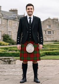 Traditional_Dunbar_tartan_1472_Kilt_and_Argyle_Jacket_Kilt_Outfit_front_image