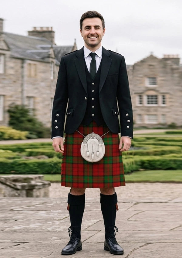 Traditional_Dunbar_tartan_1472_Kilt_and_Argyle_Jacket_Kilt_Outfit_front_image