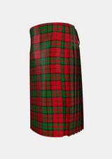 Traditional_Dunbar_tartan_left_image_with_pleated_design_and_adjustable_buckles_for_men