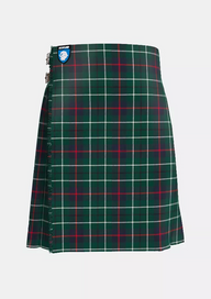 Traditional_Duncan_Modern_Tartan_kilt_front_image_with_pleated_design_and_adjustable_buckles_for_men