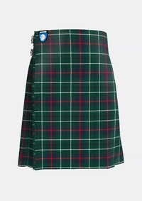Traditional_Duncan_Modern_Tartan_kilt_front_image_with_pleated_design_and_adjustable_buckles_for_men