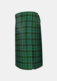 Traditional_Duncan_of_Sketraw_Tartan_6497_kilt_left_image_with_pleated_design_and_adjustable_buckles_for_men