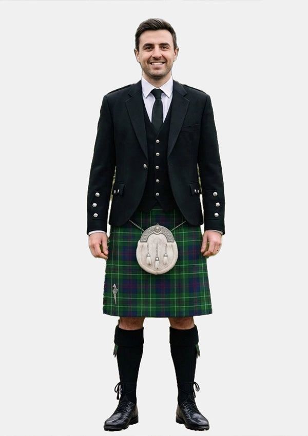 Traditional_Duncan_tartan_1112_Kilt_and_Argyle_Jacket_Kilt_Outfits_front_image