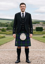 Traditional_Dundas_tartan_1041_Kilt_and_Argyle_Jacket_Kilt_Outfit_front_image