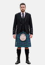 Traditional_Durham_Tartan_Kilt_and_Argyle_Jacket_Kilt_Outfits_front_image