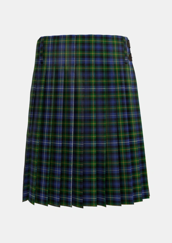 Traditional_Dyce_2_Tartan_297_kilt_back_image_with_pleated_design_and_adjustable_buckles_for_men