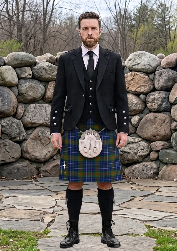 Traditional_Edmonstone_of_Duntreath_Tartan_10398_Kilt_and_Argyle_Jacket_Kilt_Outfit_front_image