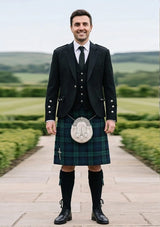 Traditional_Ellis_tartan_6166_Kilt_and_Argyle_Jacket_Kilt_Outfit_front_image