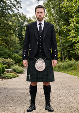 Traditional_Episcopal_Clergy_Tartan_4816_Kilt_and_Argyle_Jacket_Kilt_Outfit_front_image