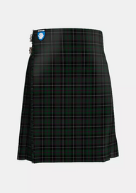 Traditional_Episcopal_Clergy_Tartan_4816_kilt_front_image_with_pleated_design_and_adjustable_buckles_for_men