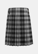 Traditional_Erskine_Black_and_White_Tartan_1246_kilt_back_image_with_pleated_design_and_adjustable_buckles_for_men