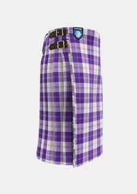 Traditional_Erskine_Purple__Tartan_kilt_right_image_with_pleated_design_and_adjustable_buckles_for_men