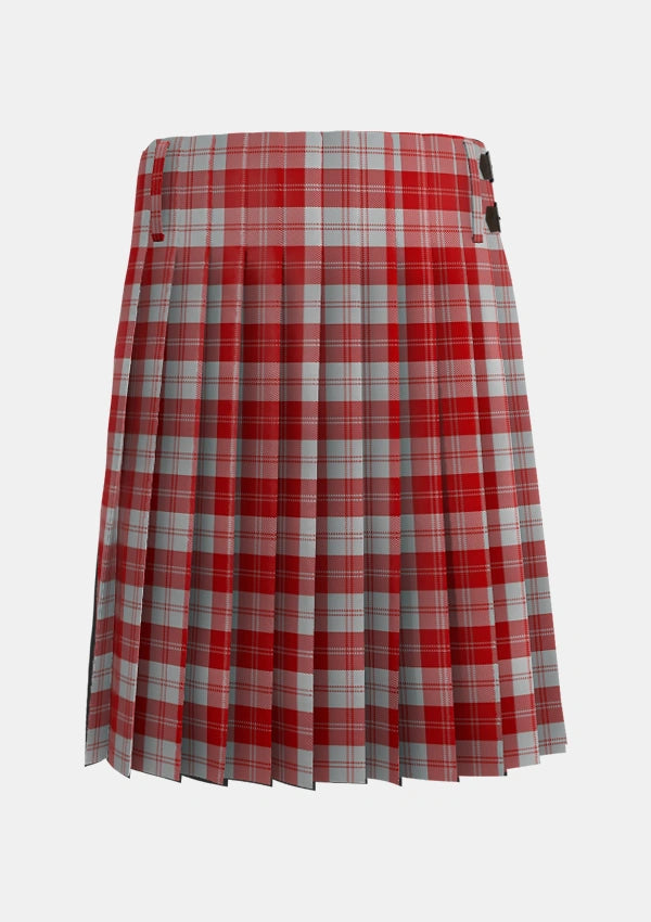 Traditional_Erskine_Red_Tartan_1700_kilt_back_image_with_pleated_design_and_adjustable_buckles_for_men