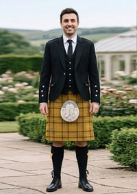 Traditional_Exploration_of_Titan_tartan_12181_Kilt_and_Argyle_Jacket_Kilt_Outfit_front_image