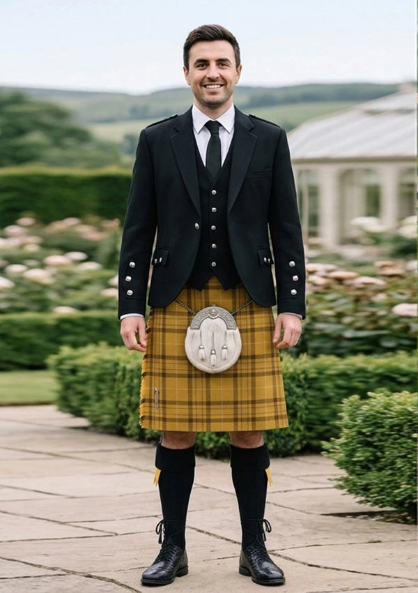 Traditional_Exploration_of_Titan_tartan_12181_Kilt_and_Argyle_Jacket_Kilt_Outfit_front_image