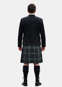 Traditional_Farquharson_Modern_Tartan_Kilt_and_Argyle_Jacket_Kilt_Outfits_back_image