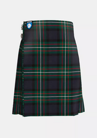Traditional_Farquharson_Modern_Tartan_kilt_front_image_with_pleated_design_and_adjustable_buckles_for_men