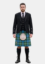 Traditional_Ferguson_Ancient_Tartan_Kilt_and_Argyle_Jacket_Kilt_Outfits_front_image