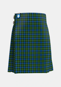 Traditional_Ferguson_of_Atholl_Tartan_337_kilt_front_image_with_pleated_design_and_adjustable_buckles_for_men