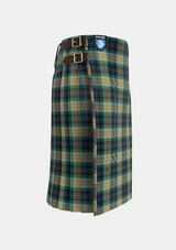 Traditional_Fitzpatrick_Tartan_kilt_1813_right_image_with_pleated_design_and_adjustable_buckles_for_men