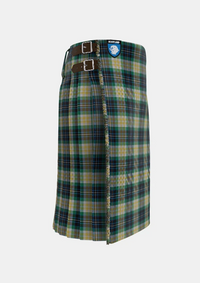 Traditional_Fitzpatrick_Tartan_kilt_1813_right_image_with_pleated_design_and_adjustable_buckles_for_men
