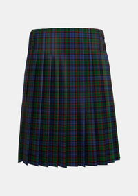 Traditional_Fletcher_3_Tartan_224_kilt_back_image_with_pleated_design_and_adjustable_buckles_for_men