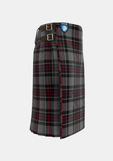 Traditional_Flynn_Tartan_kilt_4056_right_image_with_pleated_design_and_adjustable_buckles_for_men