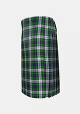 Traditional_Forbes_Dress_Tartan_293_kilt_left_image_with_pleated_design_and_adjustable_buckles_for_men